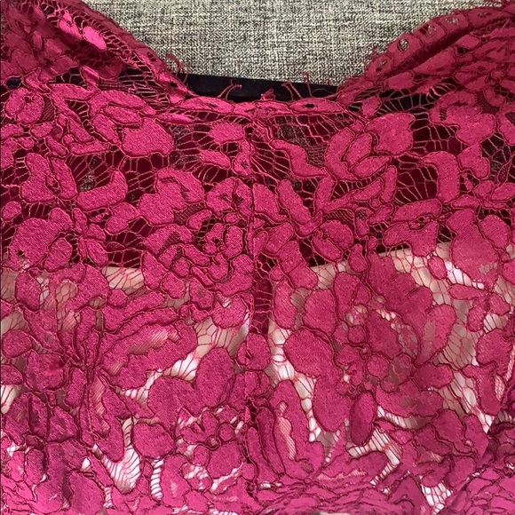 Lucy Paris Red Lace Sheath Dress - Picture 5 of 5